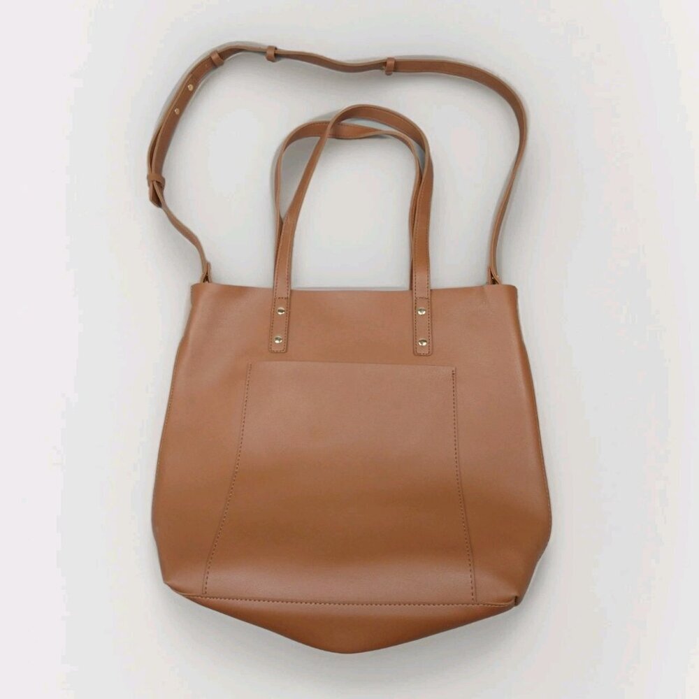 Henny + Lev Women's Tote Handbag Vegan Faux Leather Bag Cross Body Shoulder‎